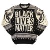Black Power Ranger Christmas Ugly Sweater