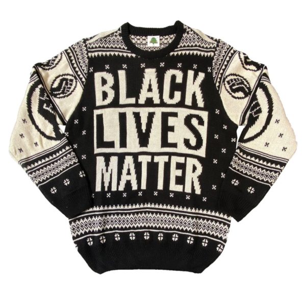 Black Lives Matter Christmas Ugly Sweater