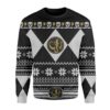Black Power Rangers Gifts Christmas Ugly Sweater