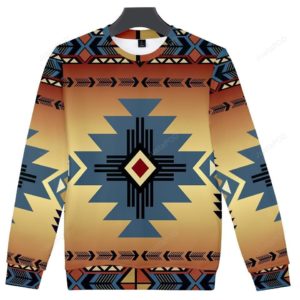Blue Pearl Pattern Christmas Ugly Sweater