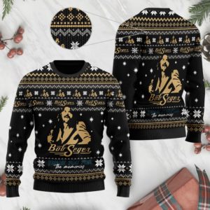Bob Seger Thank You For The Memories Christmas Ugly Sweater