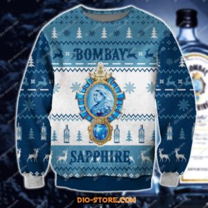 Bombay sapphire Christmas Ugly Sweater