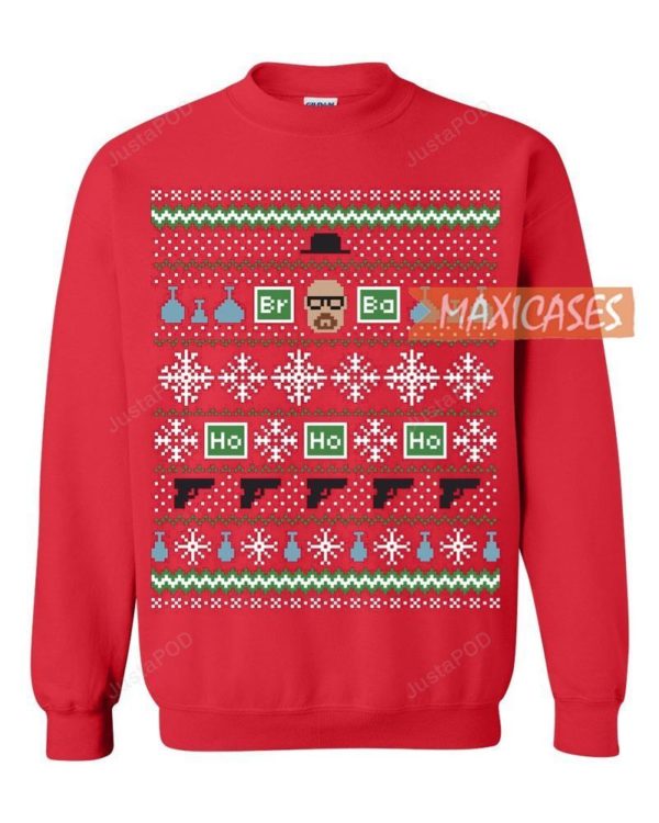 Breaking Bad Heisenberg Christmas Ugly Sweater
