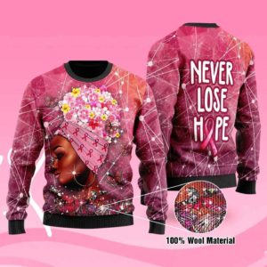 Breast Cancer Awareness Gifts Christmas Ugly Sweater