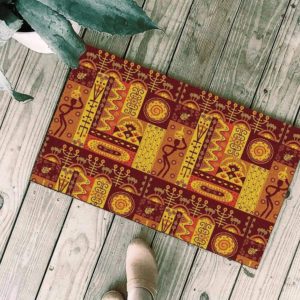 Bright African Pattern Living Room Carpet Rug Home Decor