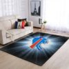 Buffalo Bills Logo NFL Living Room Carpet Rug Home Decor