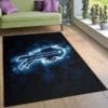 Buffalo Bills Logo Team NFL Gifts Living Room Carpet Rug Home Decor