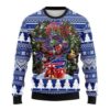 Buffalo Bills Tree Gifts Box Christmas Ugly Sweater