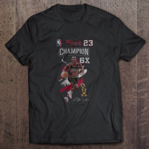 Bulls Champion Michael Jordan