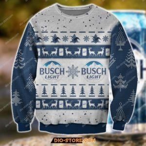 Busch Light Beer Lover Christmas Ugly Sweater