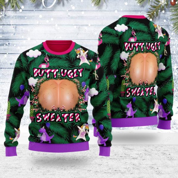 Butt Ugly Christmas  Ugly Sweater