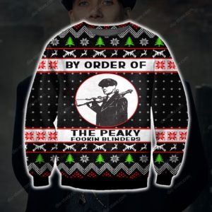 By Order Of The Peaky Blinders Christmas Ugly Sweater