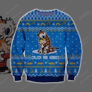 Calvin And Hobbes Christmas Ugly Sweater