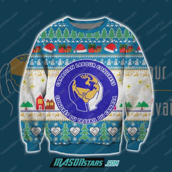 Canadian Labour Congress  Christmas Ugly Sweater