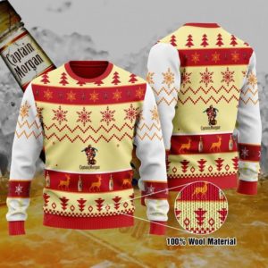 Captain Morgan Christmas Ugly Sweater
