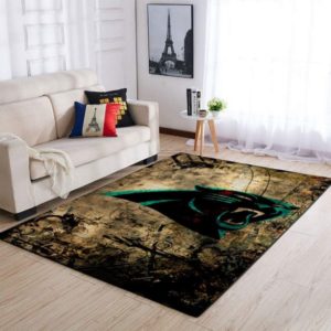 Carolina Panthers American Football NFL Living Room Carpet Rug Home Decor