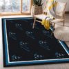 Carolina Panthers NFL Living Room Carpet Rug Home Decor