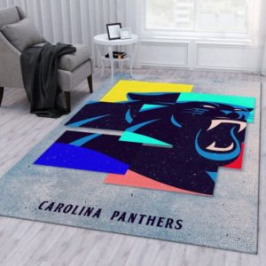 Carolina Panthers NFL Gifts Living Room Carpet Rug Home Decor