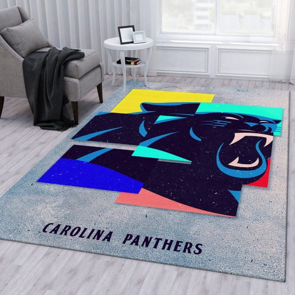 Carolina Panthers NFL Gifts Living Room Carpet Rug Home Decor Carolina Panthers NFL Gifts Living Room Carpet Rug Home Decor