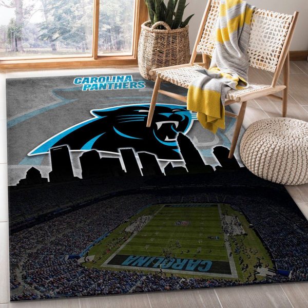 Carolina Panthers NFL Living Room Carpet Rug Home Decor Carolina Panthers NFL Living Room Carpet Rug Home Decor