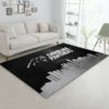 Cincinnati Bengals Gold NFL Living Room Carpet Rug Home Decor