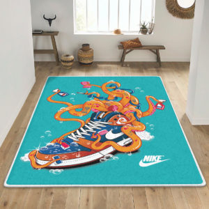Change The Thought Sneaker Rug Home Decor