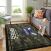 Charlotte Hornets NBA Team Logo Camo Style Nice Gift Living Room Carpet Rug Home Decor