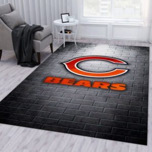 Chicago Bears American Football Gifts Living Room Carpet Rug Home Decor