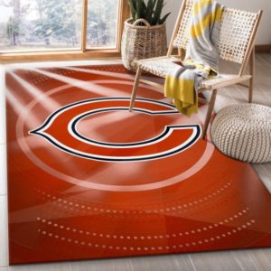 Chicago Bears American Football Living Room Carpet Rug Home Decor