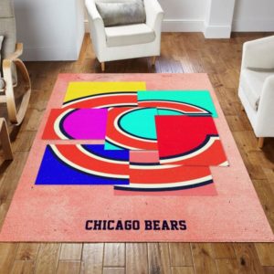 Chicago Bears American Football NFL Living Room Carpet Rug Home Decor