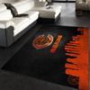 Chicago Bears NFL Team Logo Wooden Style Nice Gift Living Room Carpet Rug Home Decor