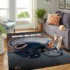 Chicago Bears NFL Team Logo Helmet Style Nice Gift  Living Room Carpet Rug Home Decor