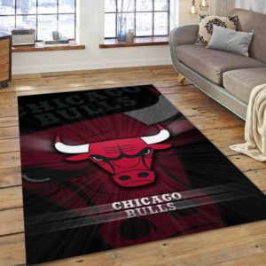 Chicago Bulls Basketball NBA Living Room Carpet Rug Home Decor