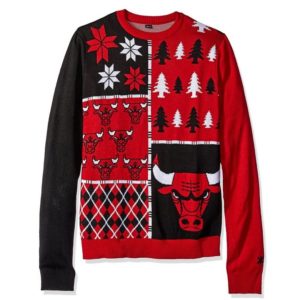 Chicago Bulls Christmas Tree Christmas Ugly Sweater Sweatshirt