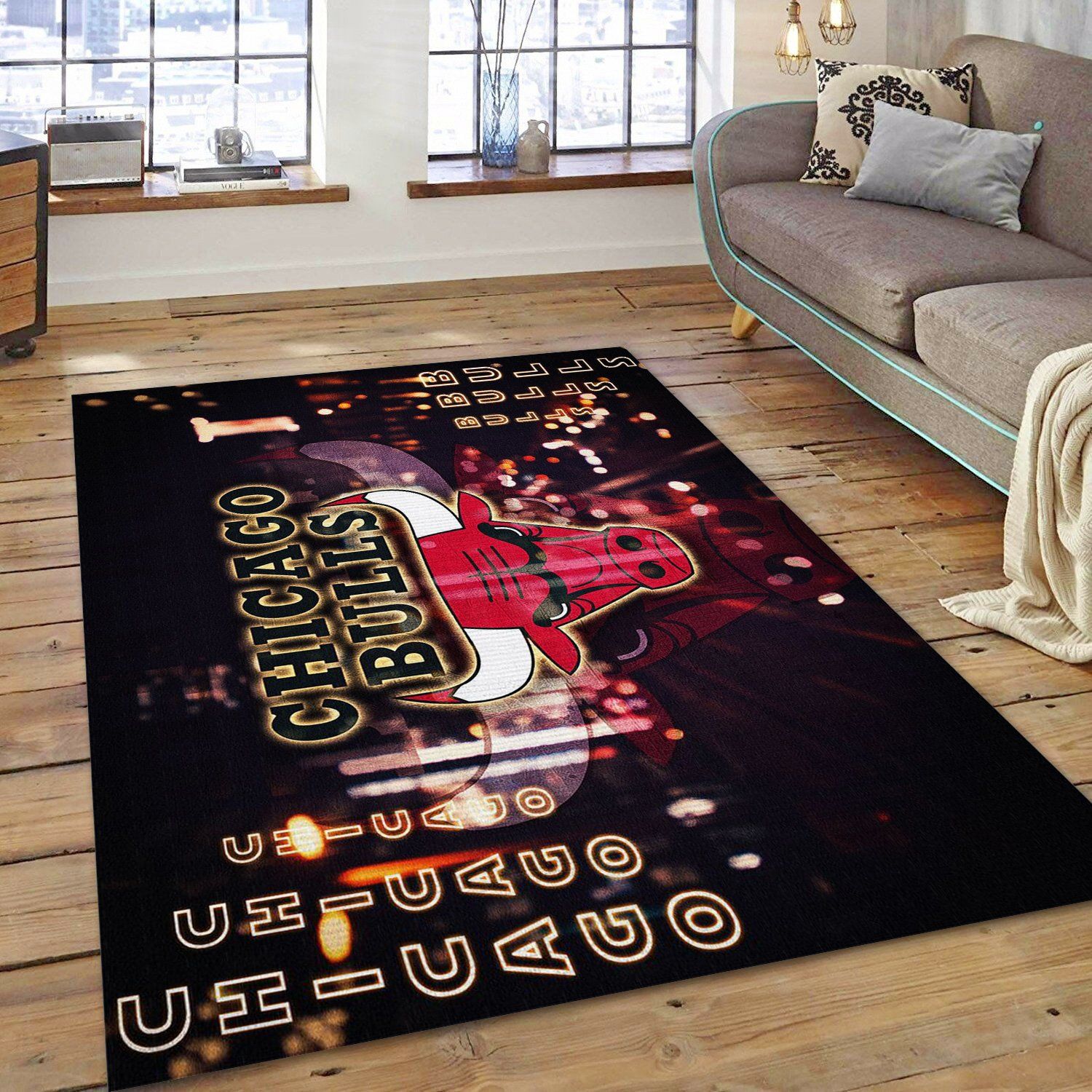 Chicago Bulls Gifts NBA Living Room Carpet Rug Home Decor Chicago Bulls Gifts NBA Living Room Carpet Rug Home Decor