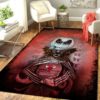 Chicago Bulls Team Logo And Stadium NBA Living Room Carpet Rug Home Decor