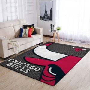 Chicago Bulls NBA Team Logo Style Nice Gift Living Room Carpet Rug Home Decor