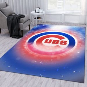 Chicago Cubs NFL Living Room Carpet Rug Home Decor