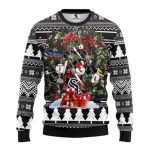 Chicago White Sox Tree Christmas Ugly Sweater
