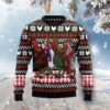 Chicken Under Snow Christmas Ugly Sweater