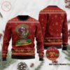 Cincinnati Bengals Logo Checkered Flannel Christmas Ugly Sweater