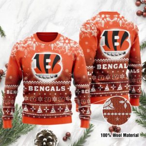 Cincinnati Bengals American Football NFL Christmas Ugly Sweater