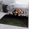 Cincinnati Bengals Logo NFL Living Room Carpet Rug Home Decor