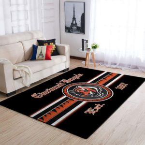 Cincinnati Bengals Est 1967 NFL Living Room Carpet Rug Home Decor