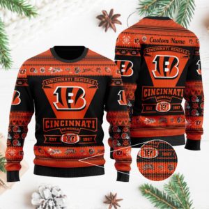 Cincinnati Bengals NFL Christmas Ugly Sweater