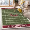 Cincinnati Bengals NFL Living Room Rug Floor Decor Home Decor