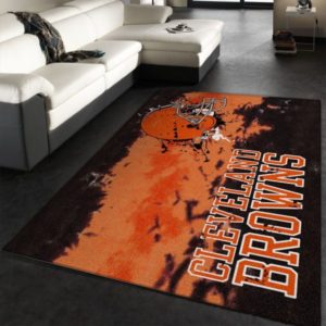 Cleveland Browns American Football Living Room Carpet Rug Home Decor