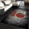 Cleveland Browns Brown Logo NFL Living Room Carpet Rug Home Decor