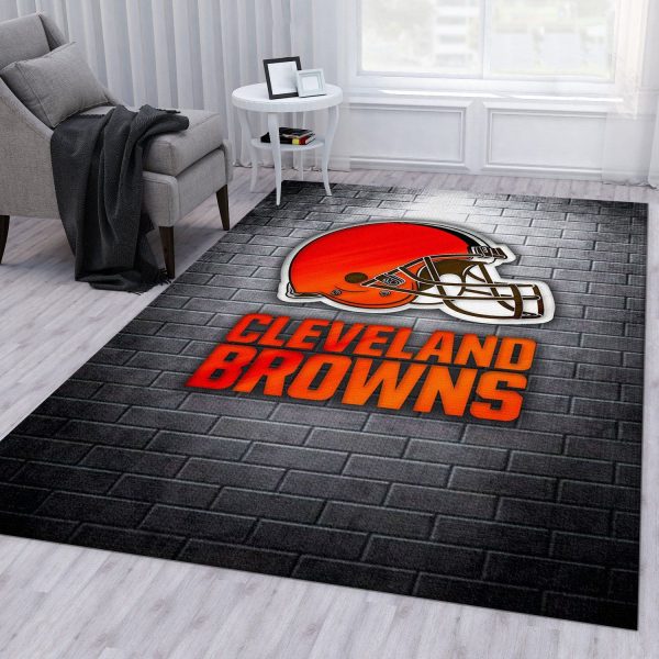 Cleveland Browns NFL Gifts Living Room Carpet Rug Home Decor Cleveland Browns NFL Gifts Living Room Carpet Rug Home Decor