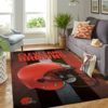 Cleveland Browns Nfl Team Logo Helmet Style Nice Gift Living Room Carpet Rug Home Decor